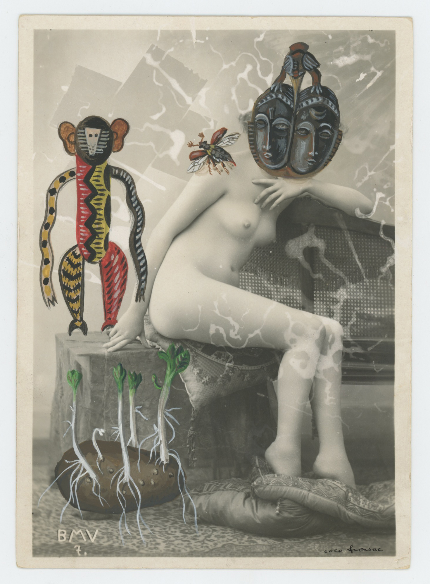 7 deux dans un seul corps 114x16cm 2015 copie